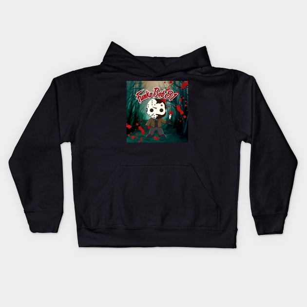 Horror Bob Kids Hoodie by Funkobob81